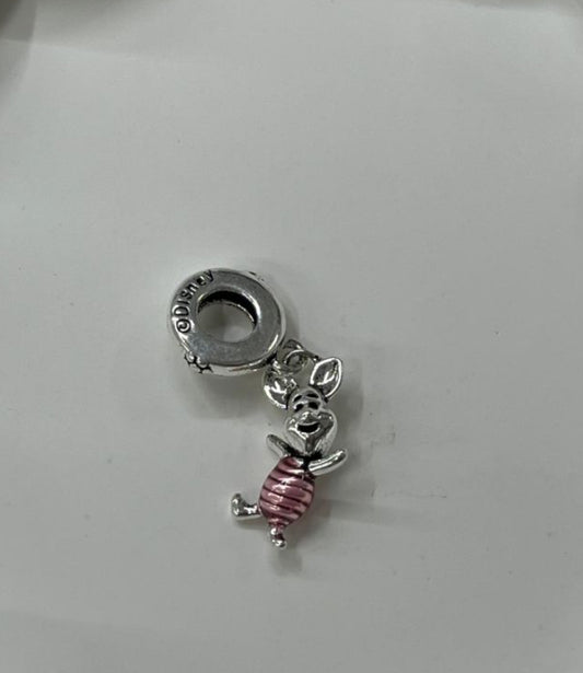 Piglet gümüş charm