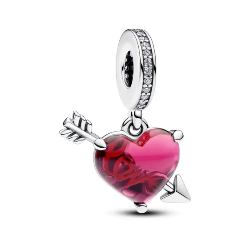 Love çelik charm