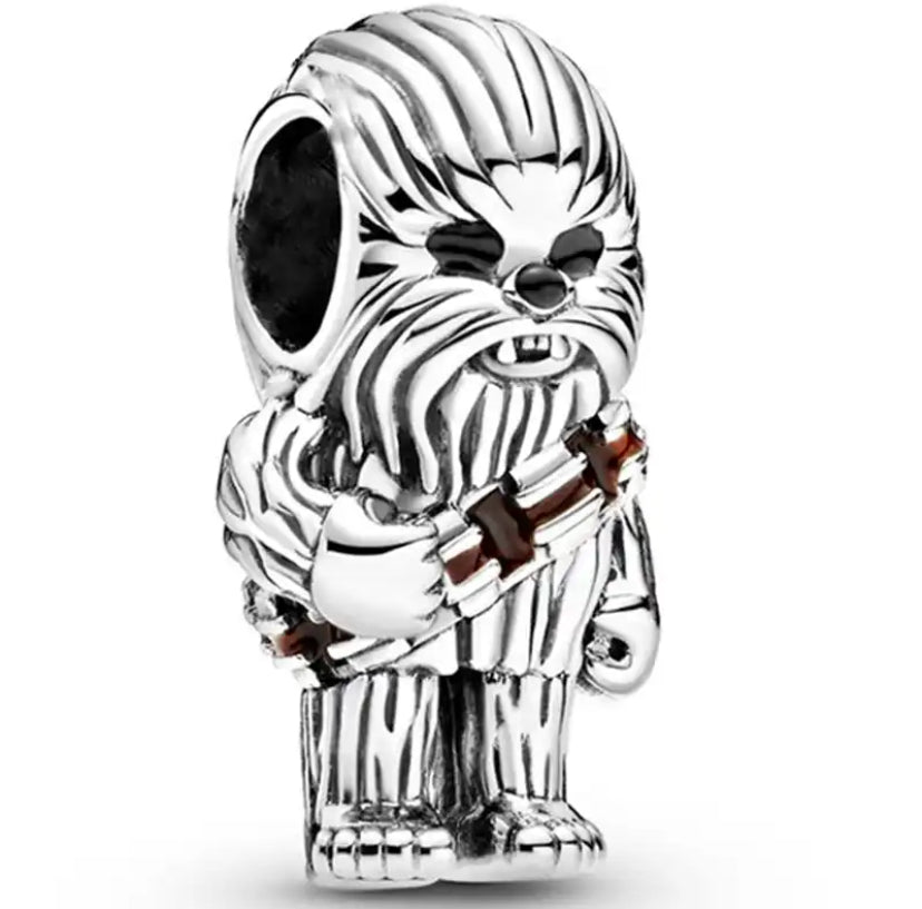 Star Wars Chewbecca gümüş charm