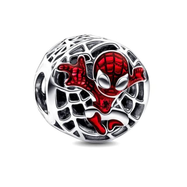 Spiderman Charm Yuvarlak